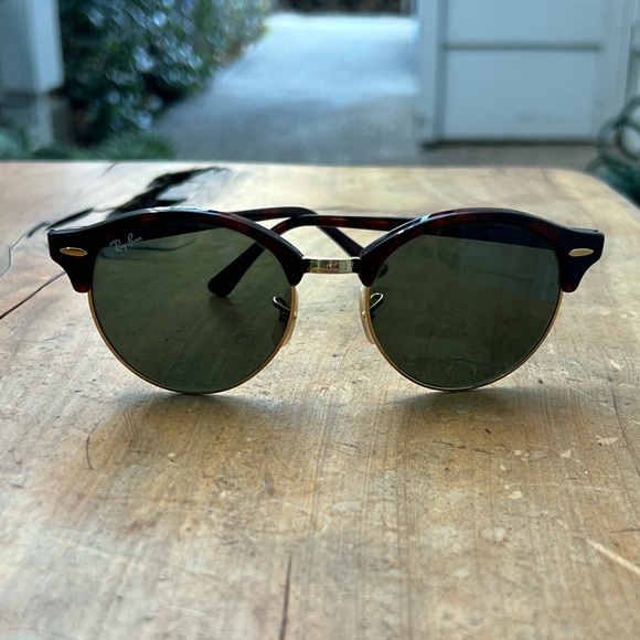 Ray-Ban Clubmaster Women’s Tortoise Sunglasses - Picture 2 of 11
